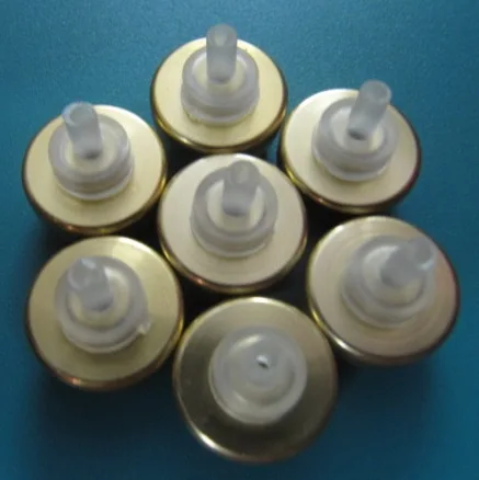 hearing aid speaker receiver 2 pin Golden color hearing aid accessories 2 pin gold earphone