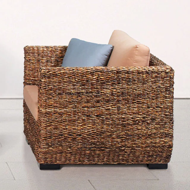 Modern Rattan Furniture Indonesia Rattan Sofa Set Comfortable Modern Style for Living Room