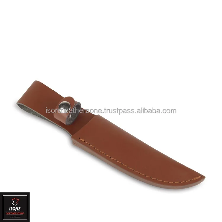 Unique Design Handforged Damascus Steel Skinner Knife Olive Wood Handle Deer Cutout Hunting Knife With Leather Sheath