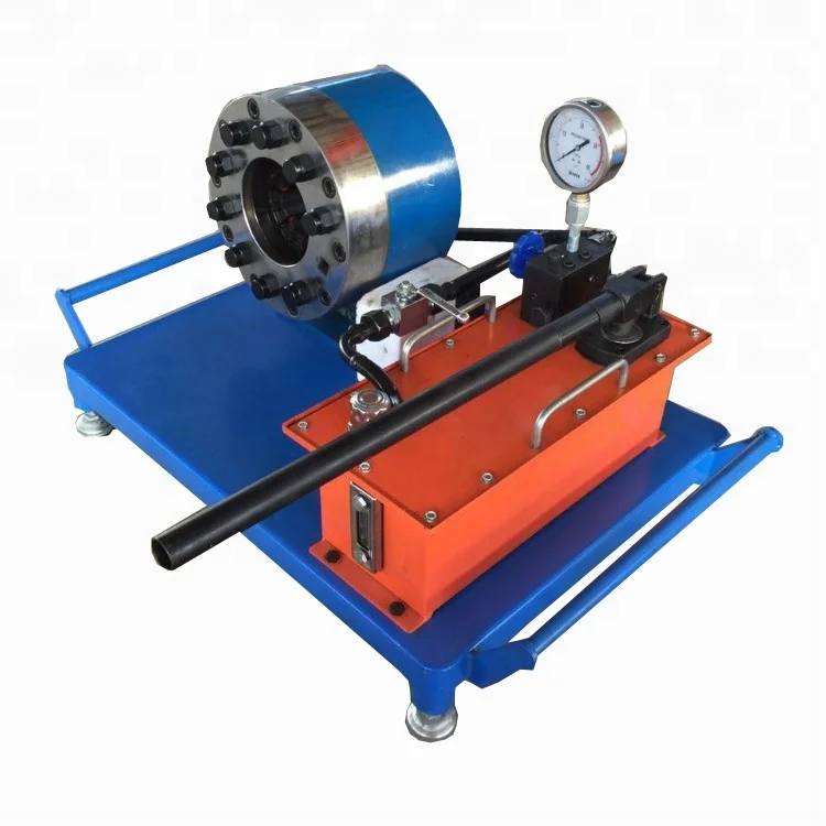 manual hydraulic hose crimping tool portable hydraulic hose crimping machine