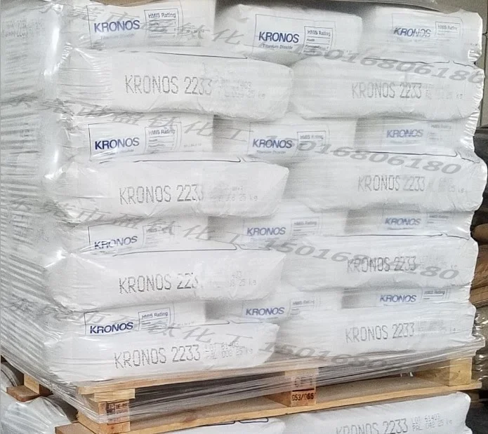 Rutile  Titanium Dioxide White Powder Pigment Kronos 2233 TiO2 for PC