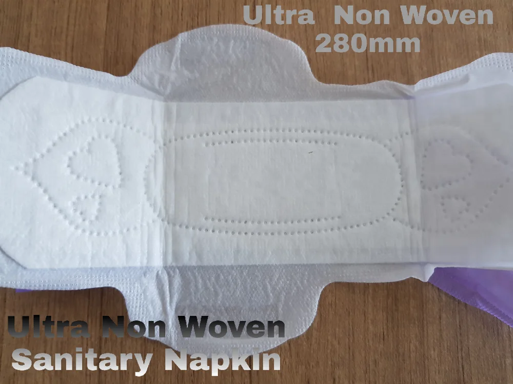 
High Quality Disposable Organic Cotton Sanitary Pads Pure Cotton Sanitary Napkins With Anion Chip Sanitary Pad 