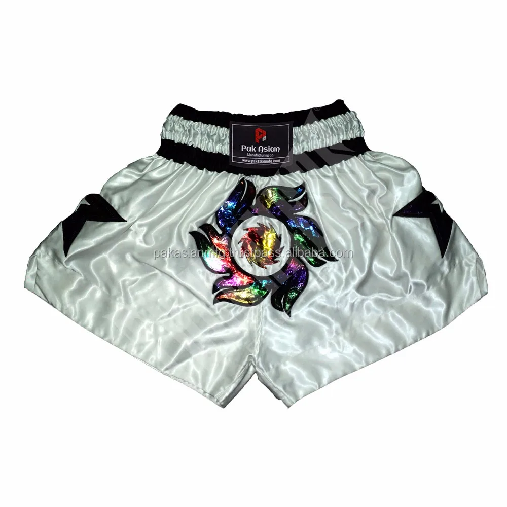 Top Quality Custom Made Muay Thia Shorts Boxing Short Custom MMA Shorts Kickboxing Muay Thai Shorts