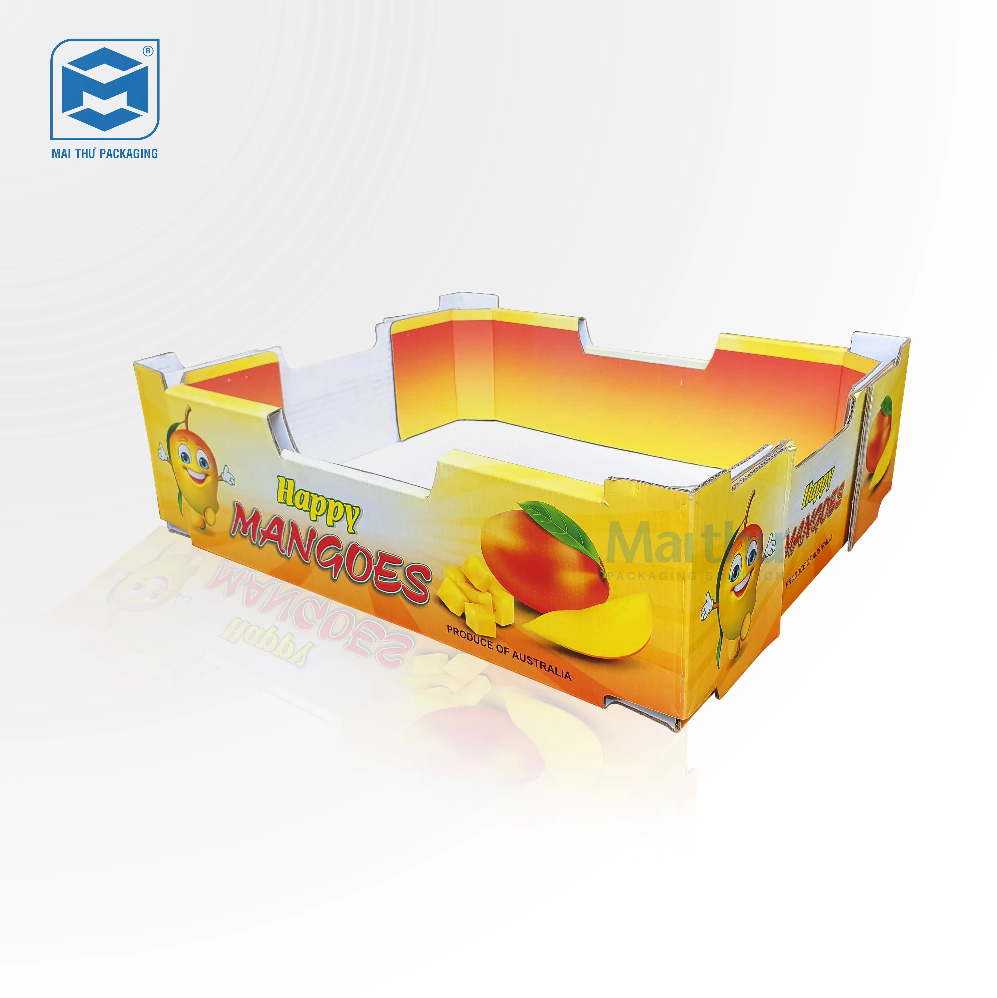 
printed packaging cardboard boxes for fruit 