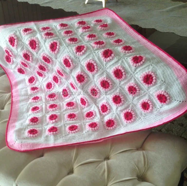
Crochet Handmade Baby Blanket 
