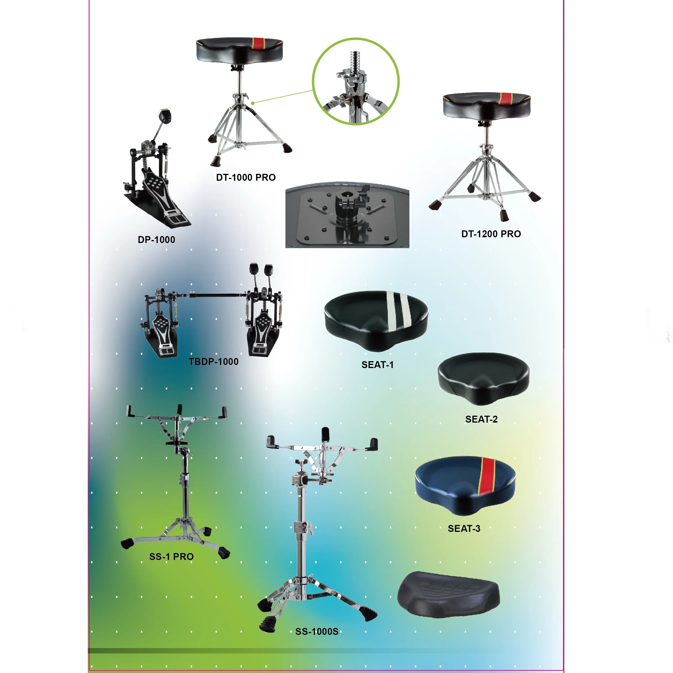 Music instrument Electronic Drum Rack Taiwan Wholesale