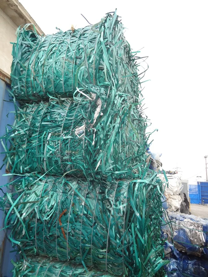 
PET / PP STRAPING (STRAP -STRIP) MIX COLORS BALES SCRAP/WASTE 