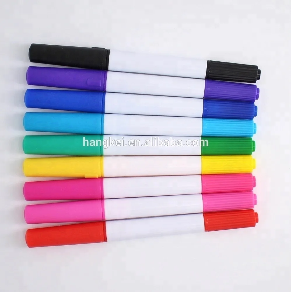Dual Tip Art Markers for School Children Colored Permanent Ink on Paper Color Marker Pens