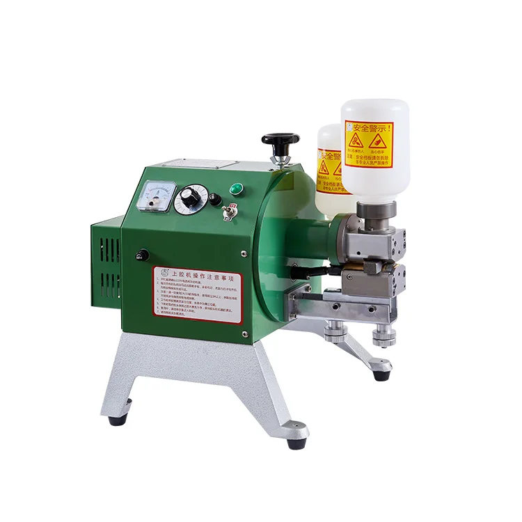 12mm double-sided glue machine leather wallet luggage making footwear manufacturing glue binding gluing machine