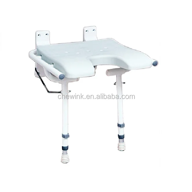 Folding Shower Chair Seat On Wall For Patient