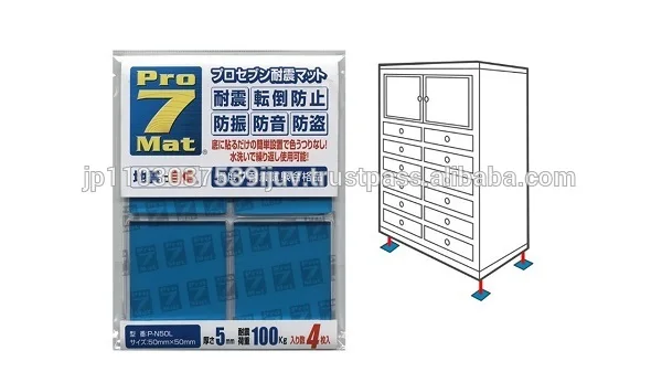 Earthquake Proof Pads for Cabinet