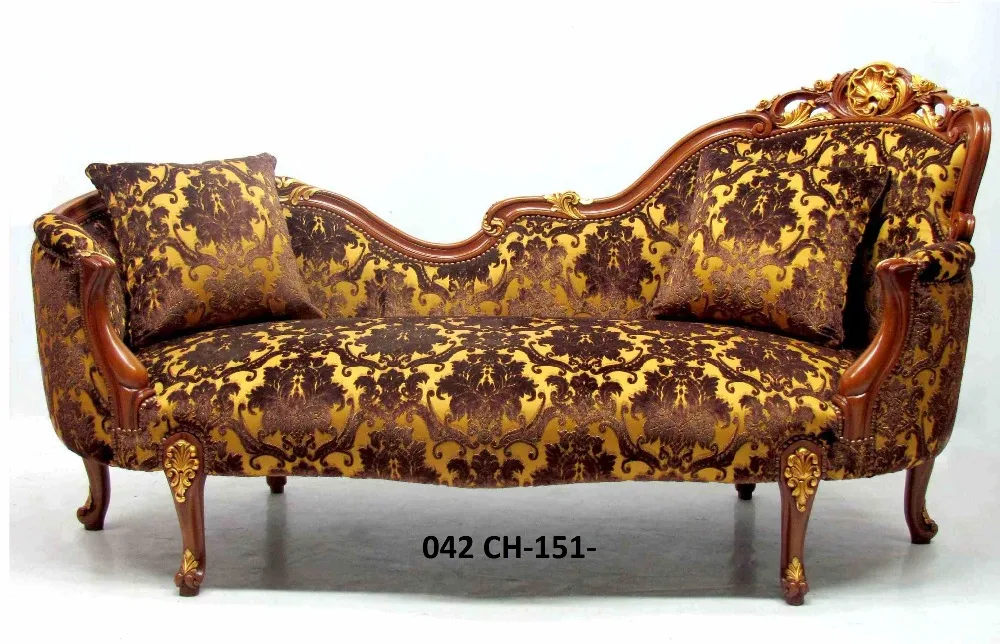  Шезлонг с латунным золотым листом