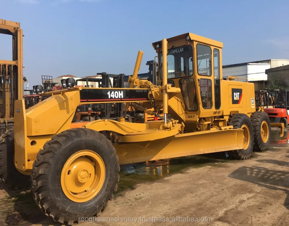 Good quality used cat motor grader 140H for sale/ cat grader with low price