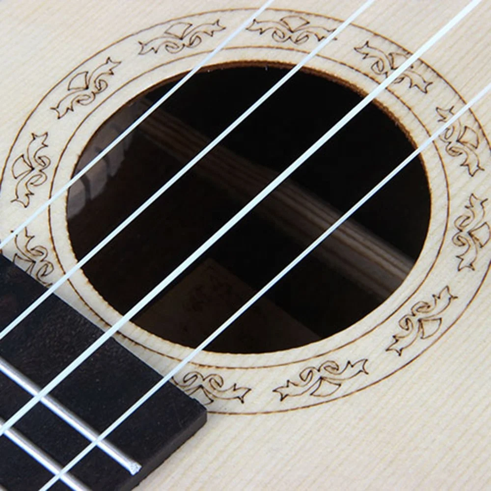 Factory direct sale OEM 24 inch Concert Spruce Top Zebrawood Back Electric Ukulele Uke Hawaii guitar with equalizer cheap price