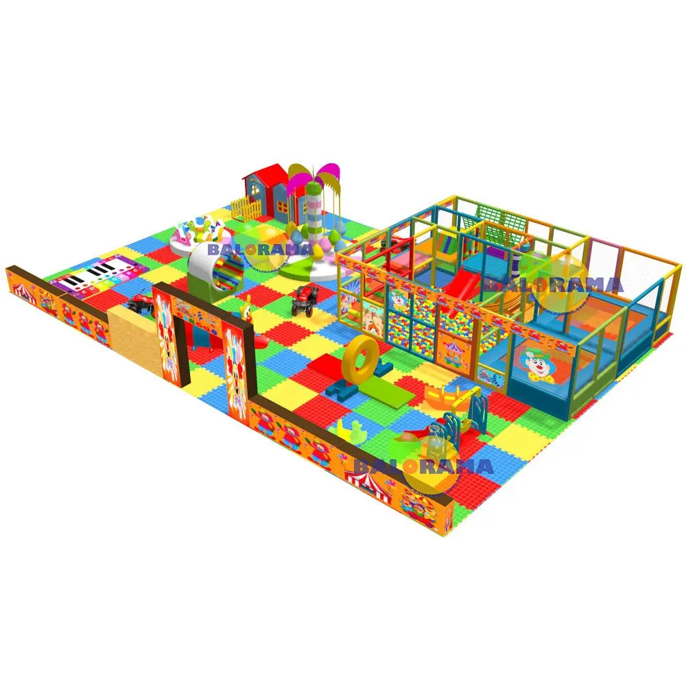 150 Sqm Kids Soft Play  Indoor Playground