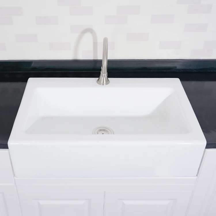 Factory Sales Directly Kitchen Sinks  Cast Iron Farm Sink With Apron