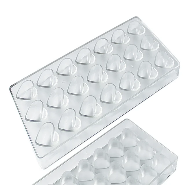 DIY Custom 3D Chocolate Molds Plastic Polycarbonate Mold For Chocolate