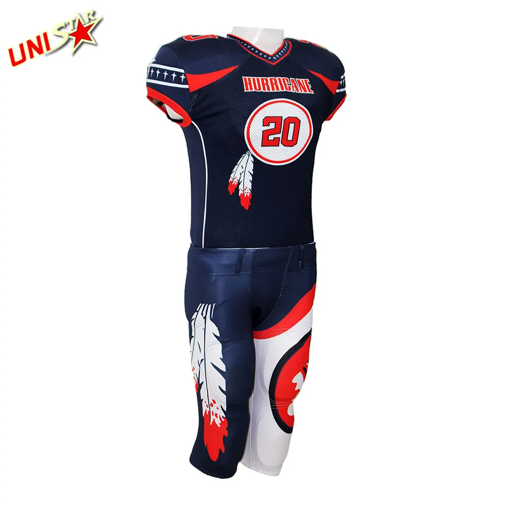 Top Quality Sublimation American Football Uniform