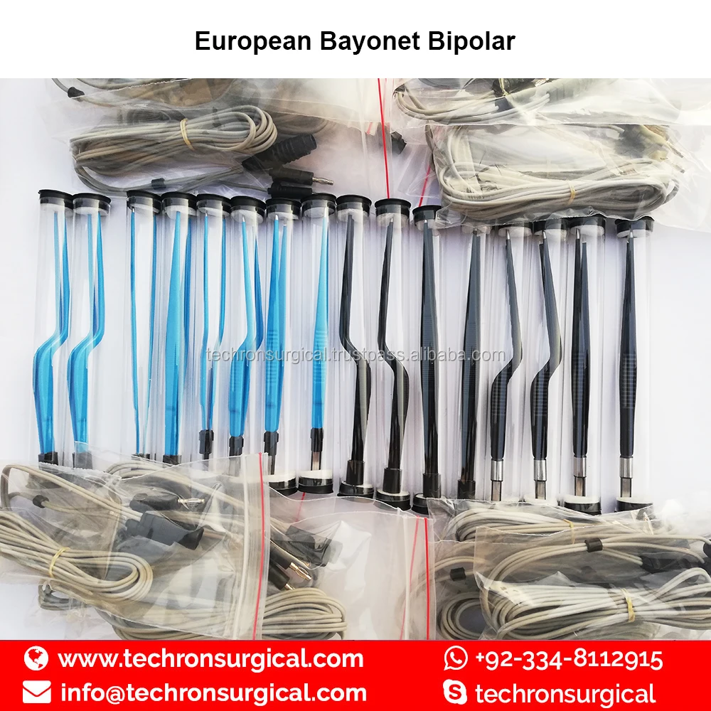 Байонетные антипригарные европейские Биполярные щипцы