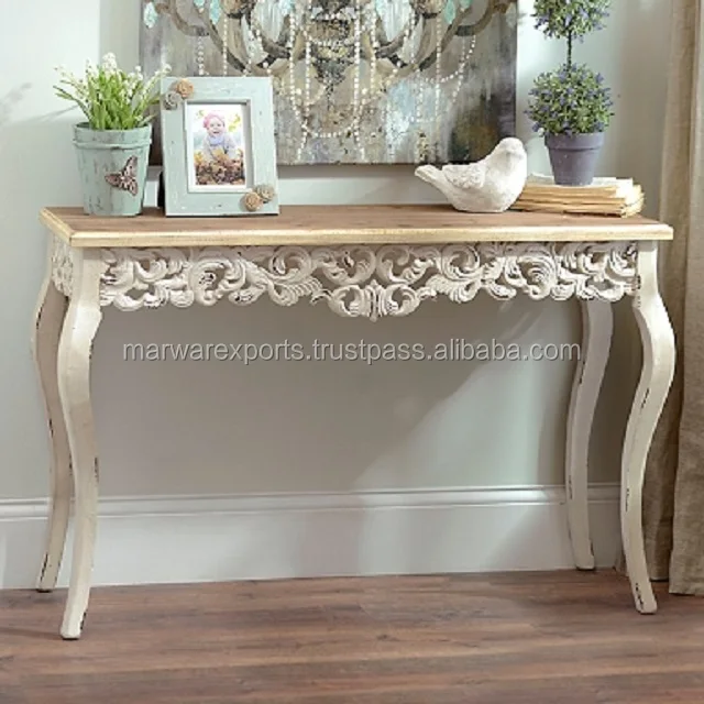 Modern Luxury Design bone inlay console table