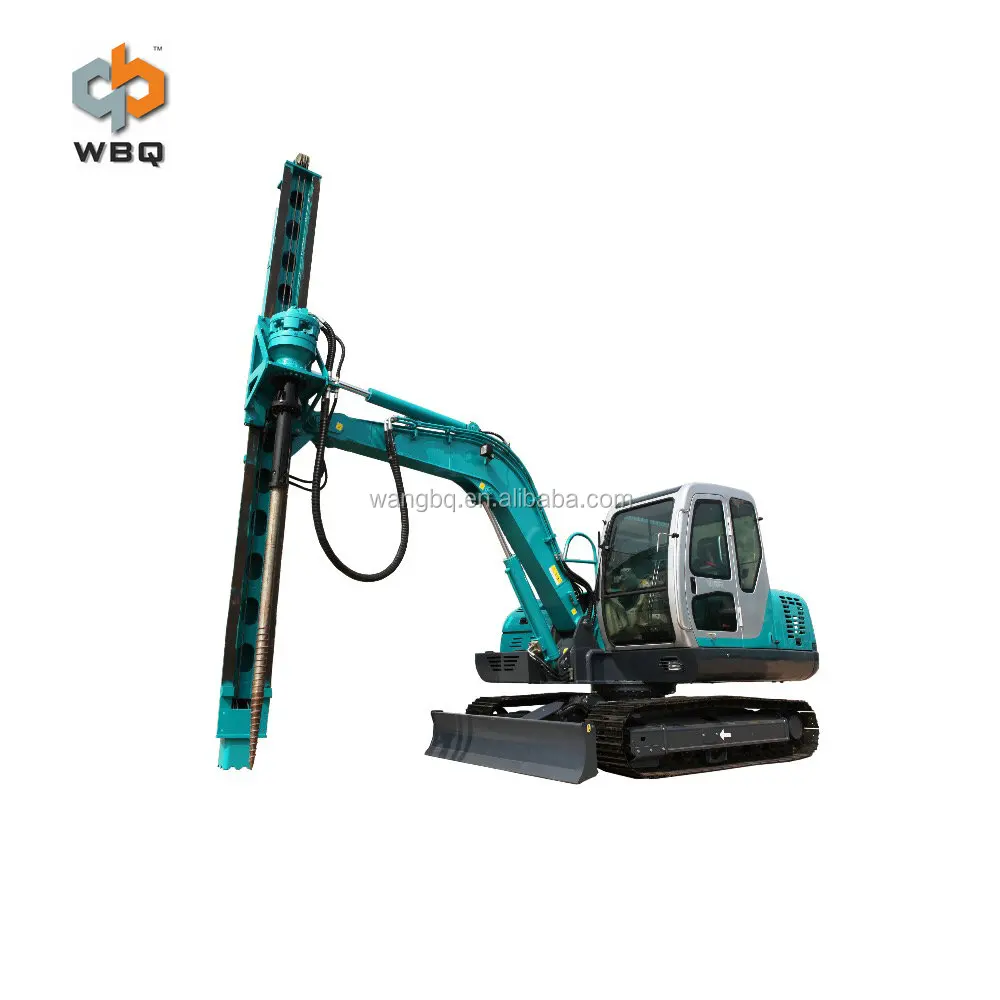 High Efficient SWDL 600 Ground Screw Piling Machine for Foundation Construction