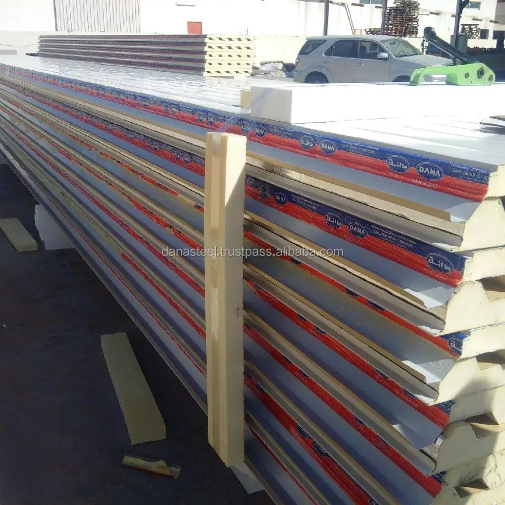 One stop point to buy PU/ PIR / Rock wool sandwich panels in SAUDI ARABIA