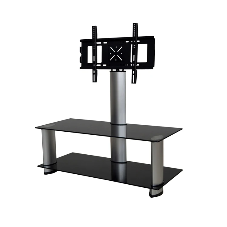 Подставка для ЖК-телевизора из закаленного стекла с шелковым экраном