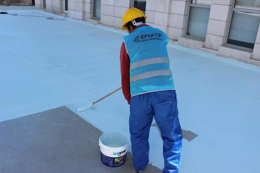 ISONEM SUPER COMPONENT STRONG WATERPROOFING MATERIAL FOR CONCRETE ROOF, ONE COMPONENT, WATER BASED