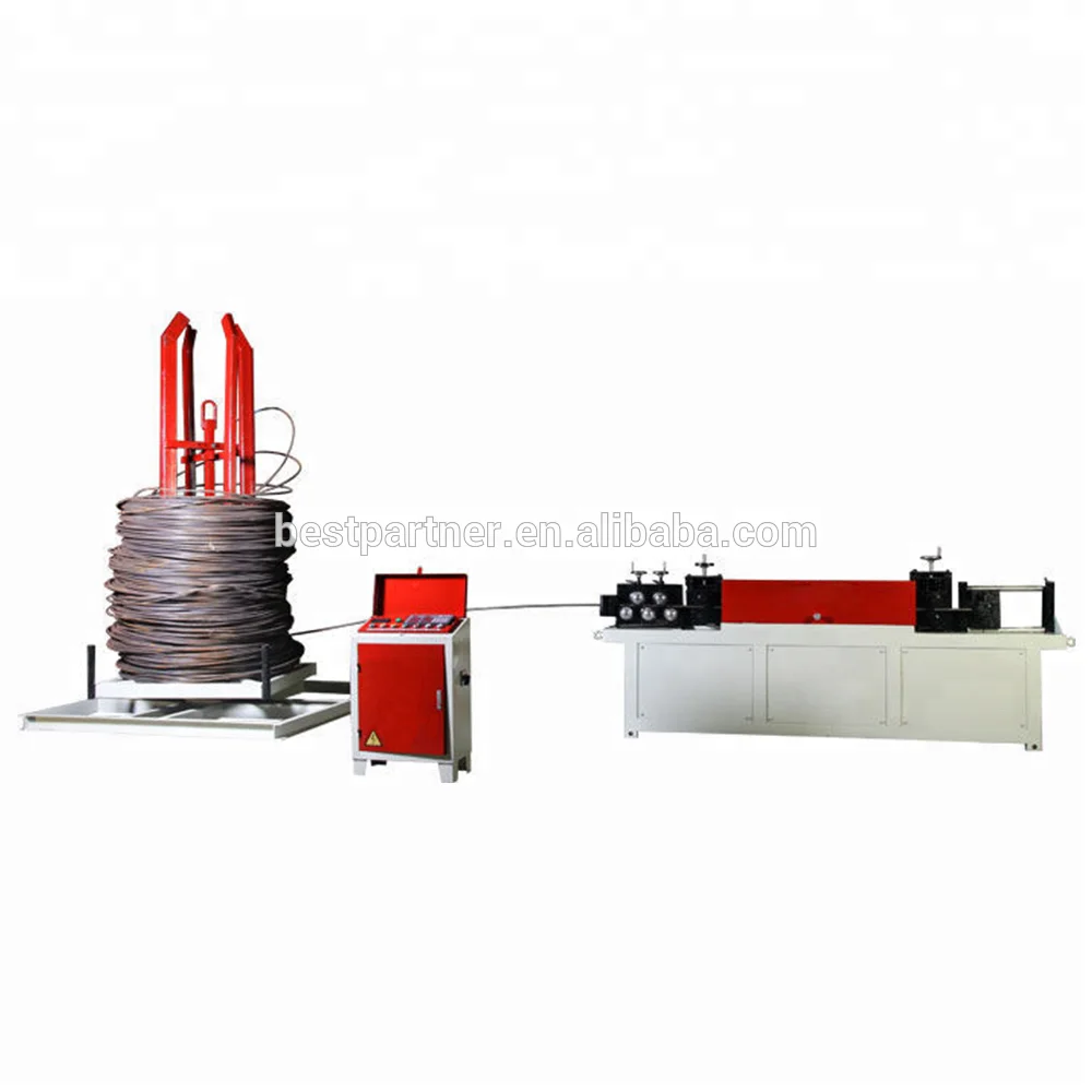 Air Conditioner Automatic Feeding Capillary Copper / Tube Cutting and Straightening Machine
