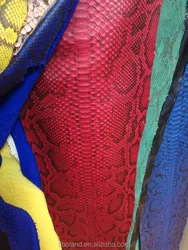 Fashion men genuine python leather travel bag ,leather duffle Bag