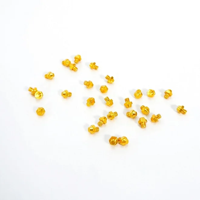 Tipsum Ti-Blade Titanium Axle for MTB Road Bicycle Pedal with Extra Pin Silver Color