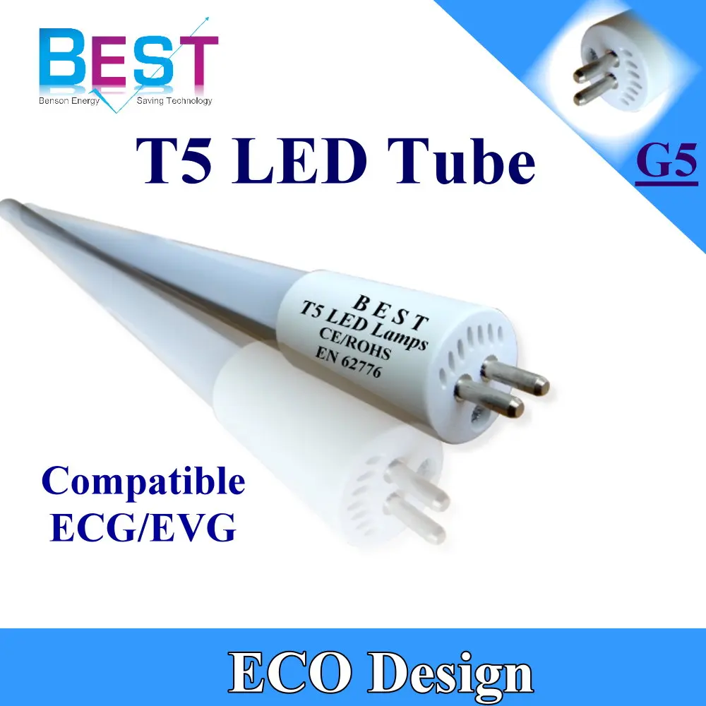 
LED T5 Tube G5; t5 led tube lamps ;t5 tube ballast compatible 