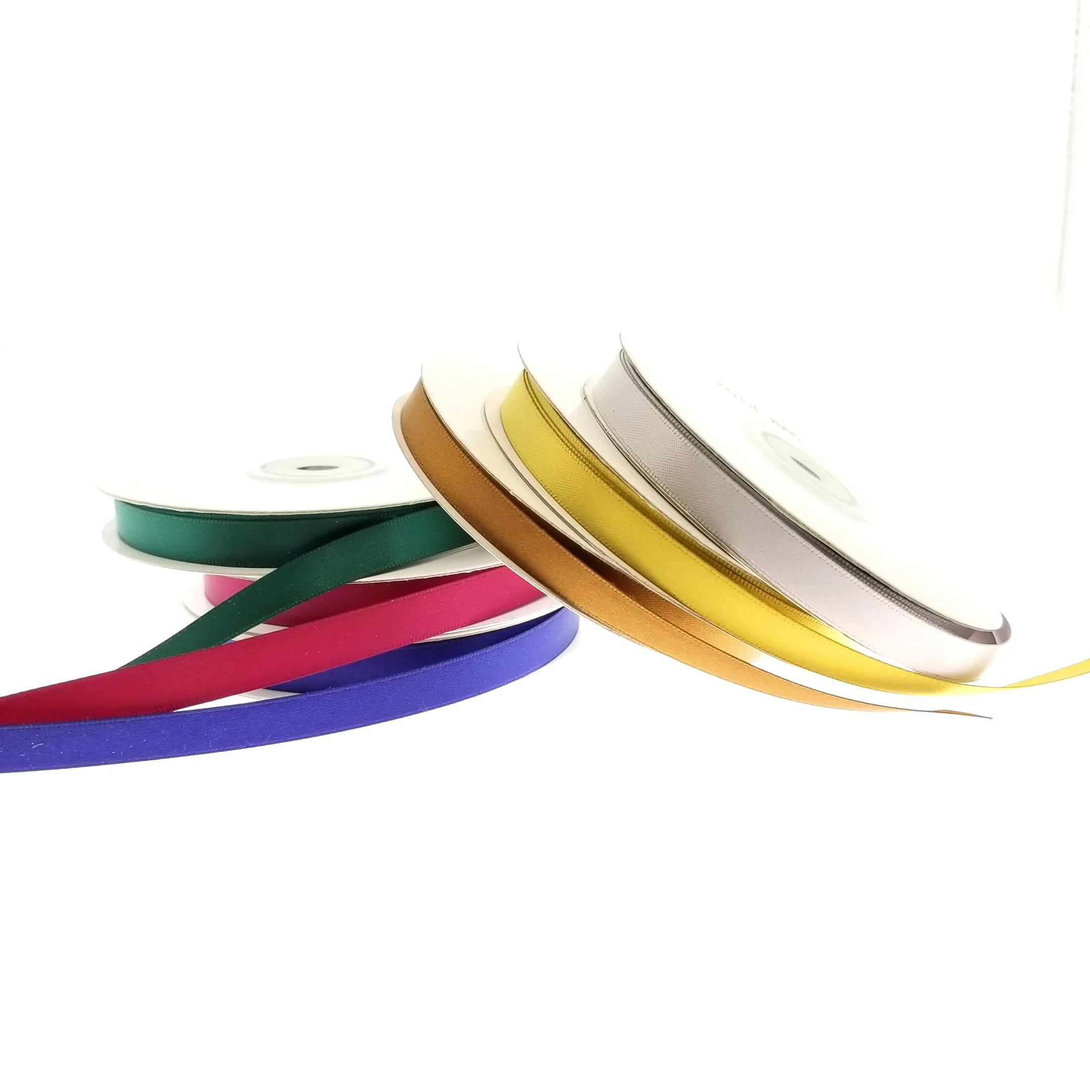 Complacent Industrial 9 mm polyester single/double face satin ribbon