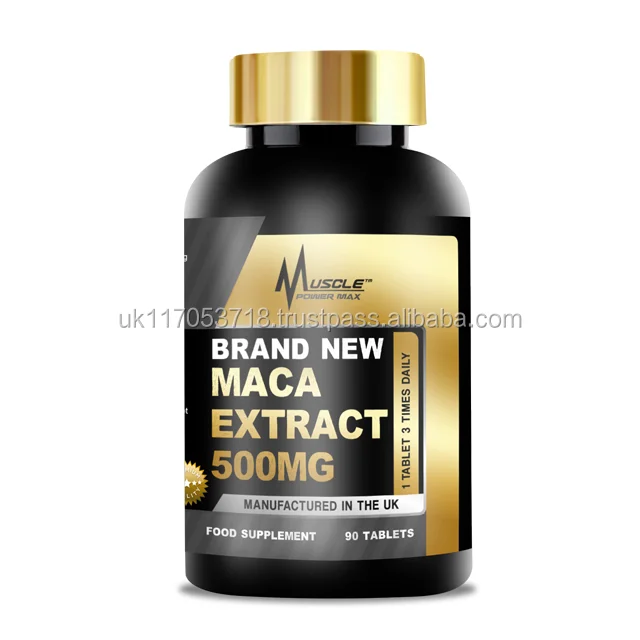 
Корневая пищевая добавка для мышц Power Max Sports Maca, оптовая продажа диетических добавок 