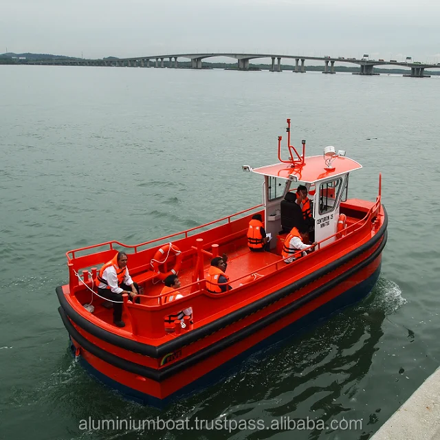 
Quality Solid Steel Small Pilot Tug Work Boat With A Sturdy Static Bollard Pull For Sale 