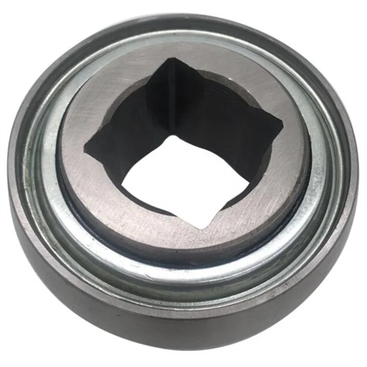 Square hole bearings W208PPB8 for agricultural machines ball hexagon bearing W208PB8