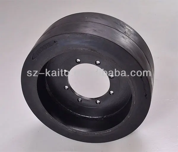 milling machine polyurethane tyre for Wirtgen W100F W1000F W120F