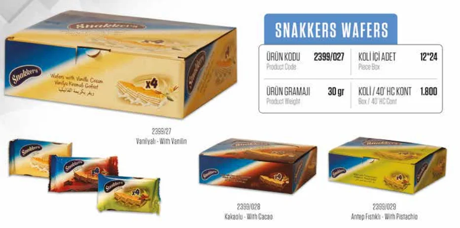 
Wafers 30g, 35g, 70g, 80g, 140g, 240, 500g ... 