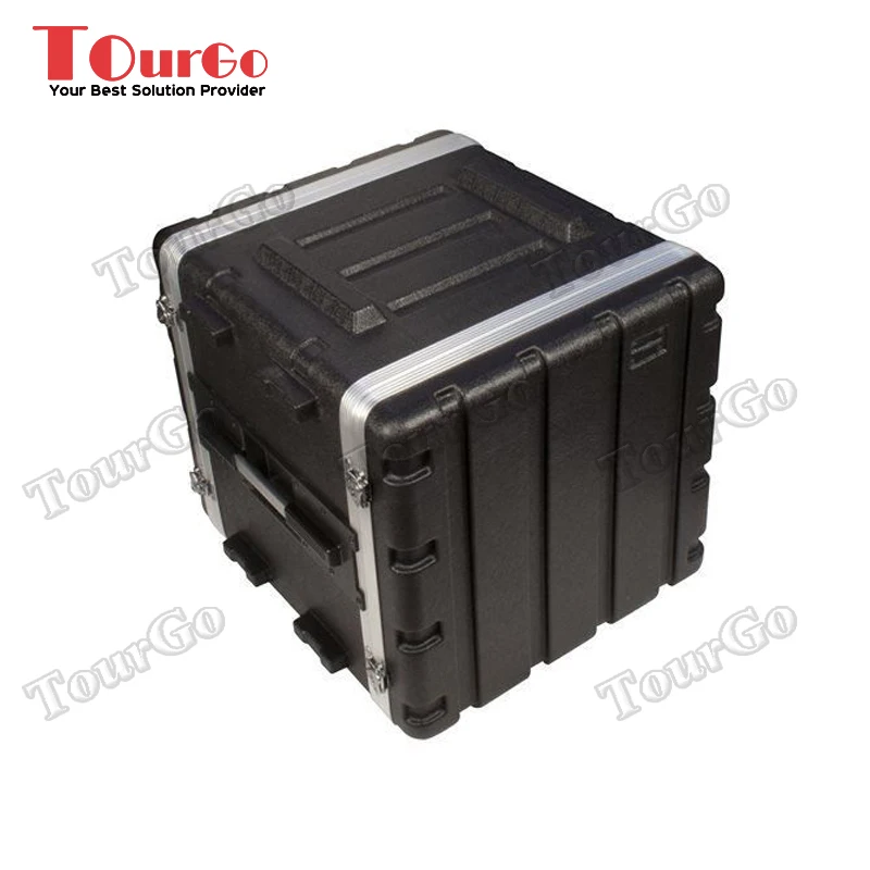 Tourgo Sounds Dj Equipment ABS 6U Hard Flight Case Amplifiers Box Pilot Case