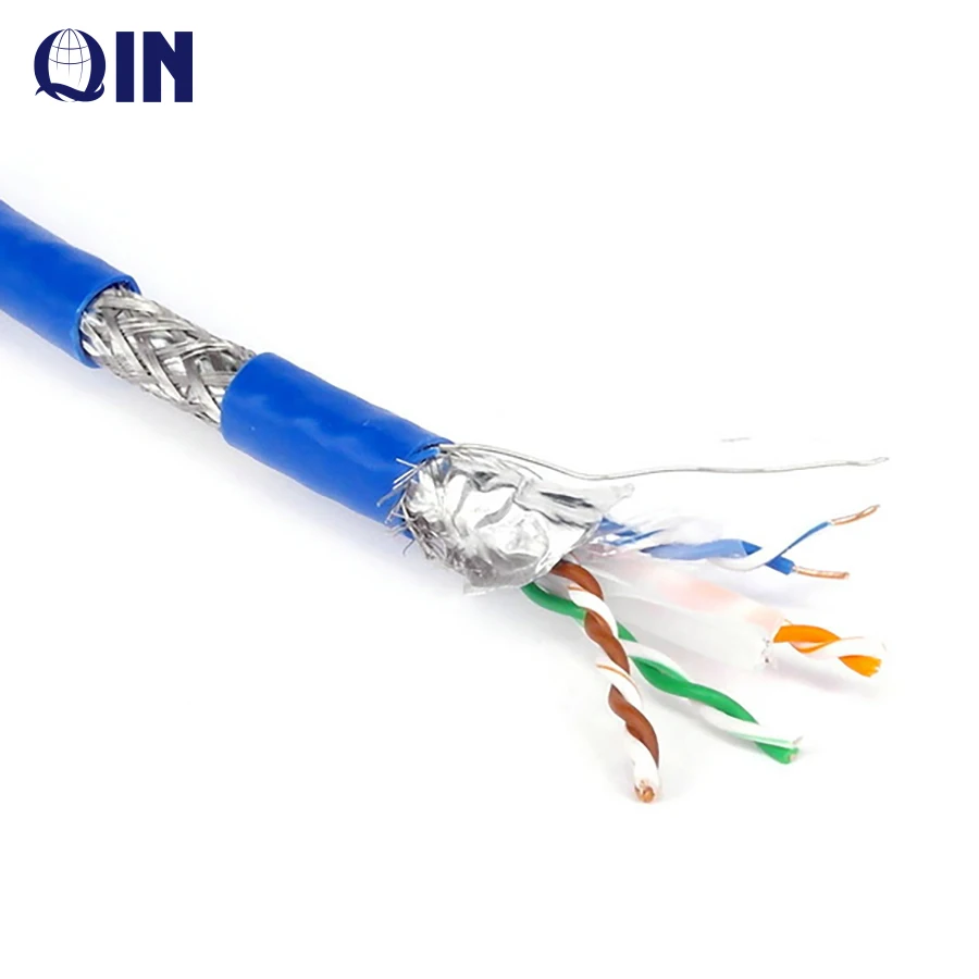 UTP FTP SFTP Blue Color 23AWG Cat6 Cables