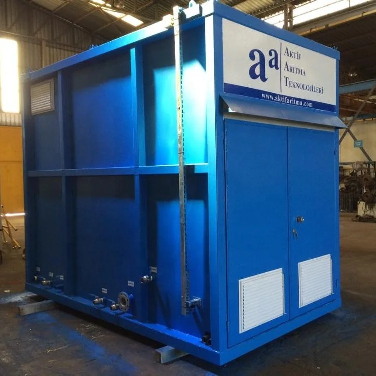 Компактная (упакованная) установка для очистки сточных вод