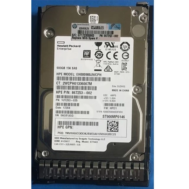 
 716603 B21 900 гб SAS 10K 2.5in серверный жесткий диск   (1600152651991)
