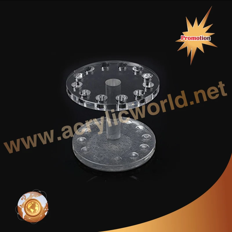 perfume display/custom Acrylic makeup perfume bottle display cosmetic display stand