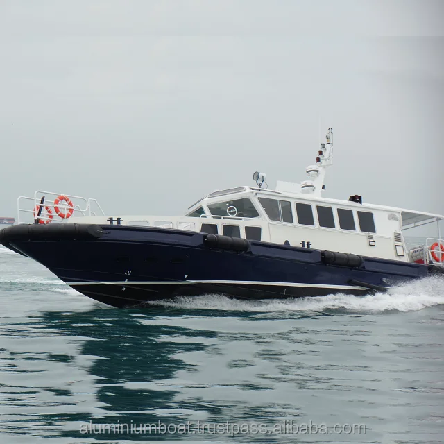 
High Quality Strong Bearing Capacity Fast Speed Aluminum Work Boat With Side Foam Fenders 