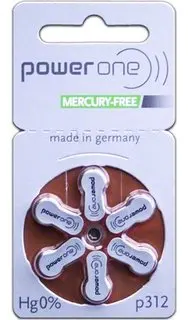 Power One Digital Hearing Aid Batteries Compatible with All Brands including Signia Oticon Phonak Unitron