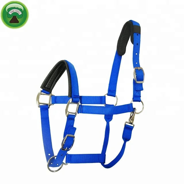 Nylon horse Sheep halter hardware \ Wholesale Nylon horse bridle racing equipment \ horse racing accessories