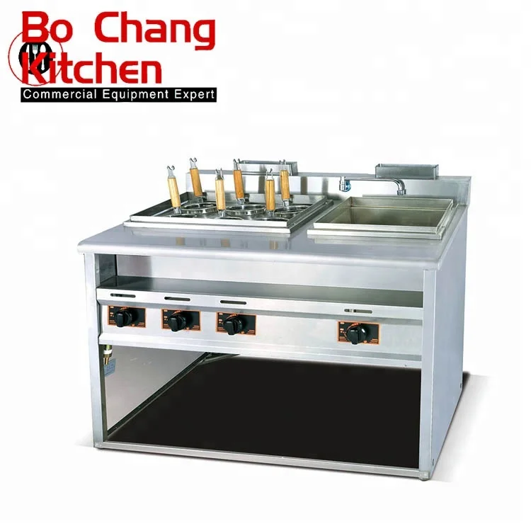 commercial cheap price hot sale counter top gas pasta cooker for catering