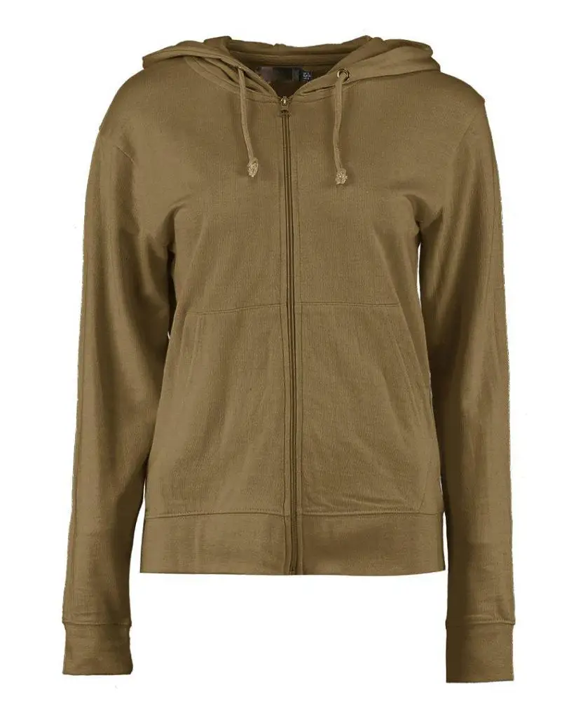 2024 New Stylish cheap customized zipper hoodies, Autumn New Fashion Women Zip up Custom Breathable Cotton Hoodie