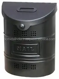Латунный вертикальный настенный почтовый ящик античная латунная отделка магазин декоративные и функциональные почтовые ящики из меди