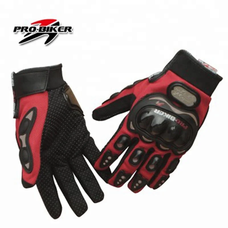 Motorbike Motocross Full Finger motorcycle sport leather gloves pro-biker